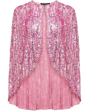 Jenny Packham Vulsa Cape - Pink