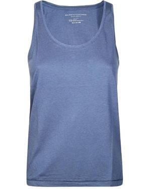 Majestic Filatures Debardeur Scoop-Neck Tank Top - Blue