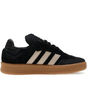 adidas Samba Suede Sneakers - Black