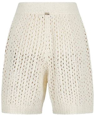 Herno Bermudas De Punto - Blanco