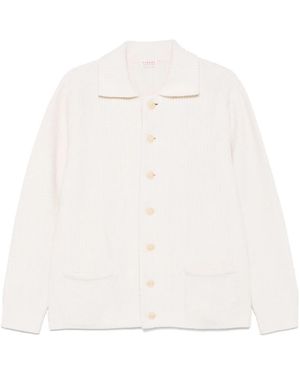 Fursac Wool Cardigan - White
