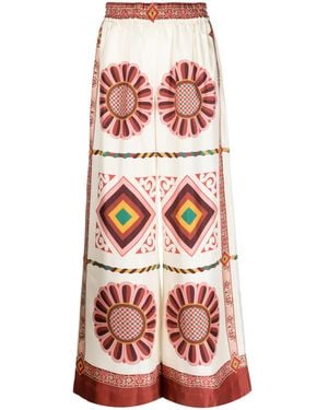 La DoubleJ Palazzo Pants - Red