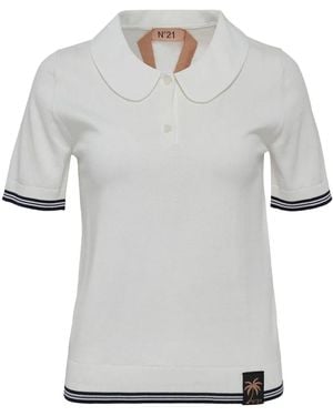 N°21 Klassisches Poloshirt - Grau