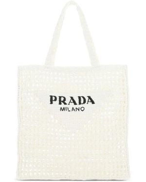 Prada Borsa Tote - Bianco