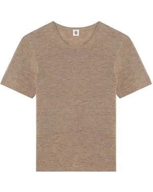 THE GARMENT Short-Sleeve Crew-Neck T-Shirt - Natural