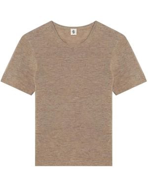 THE GARMENT Short-Sleeve Crew-Neck T-Shirt - Natural