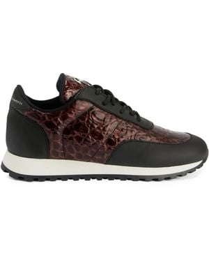 Giuseppe Zanotti Jimi Running スニーカー - ブラウン