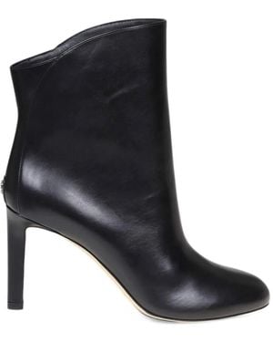 Jimmy Choo Karter Heeled Ankle Boots - Black