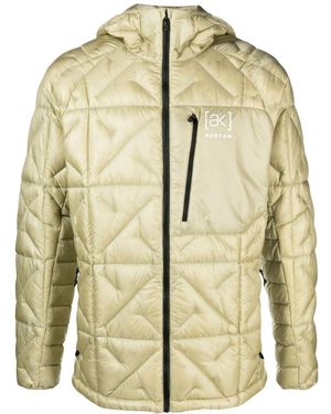 Burton Ak Baker Hooded Down Jacket - Natural
