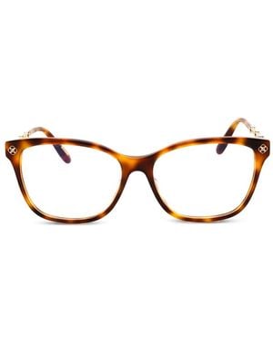 Chopard Lunettes De Vue À Monture Carrée - Marron