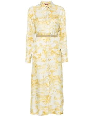 Max Mara Svelto Maxi Dress - Metallic
