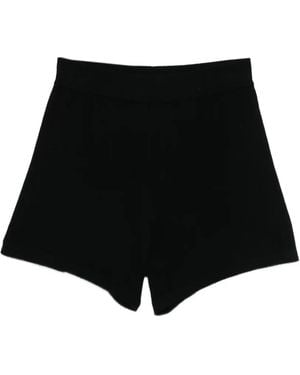 Bompard Pantalones Cortos Con Cinturilla Elástica - Negro