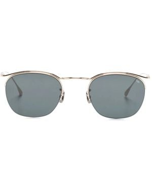 Eyevan 7285 Round-Frame Sunglasses - Grey