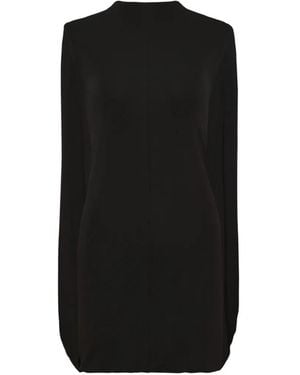 Alexander Wang Drape-Back Mini Dress - Black