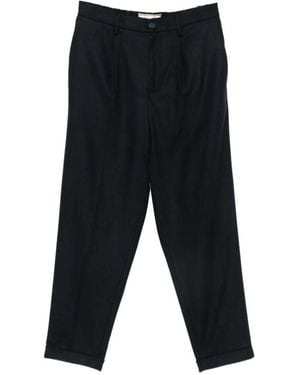 Bonheur Pleated Cuffed Pants - Black