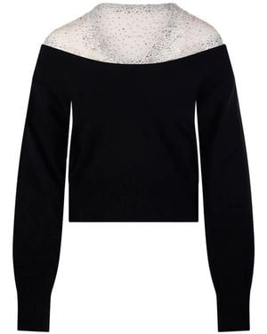 GIUSEPPE DI MORABITO Jersey Con Apliques - Negro