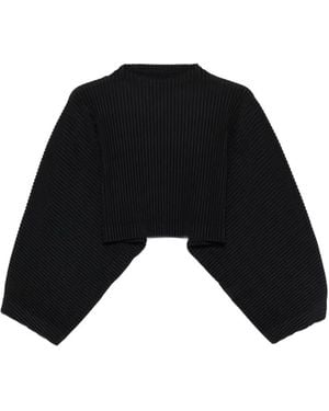 Homme Plissé Issey Miyake T-Shirt À Design Plissé - Black