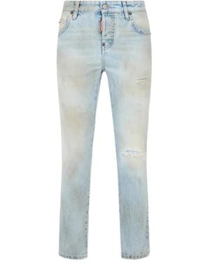 DSquared² Teddy Skinny Jeans - Blue