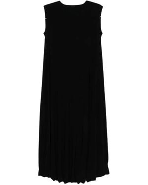 Norma Kamali Sleeveless Midi Dress - Black