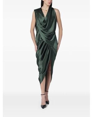 Vivienne Westwood Drapiertes Kleid - Grün