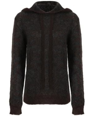P.A.R.O.S.H. Hooded Sweater - Black