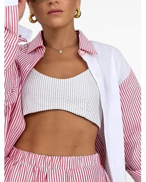 Kimberly Taylor Ashley Seersucker Shirt - White