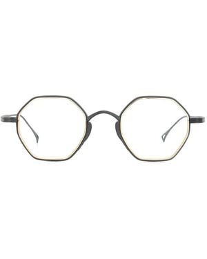 Kame Mannen Gafas De Sol Kmn 1232 Con Forma Geométrica - Negro