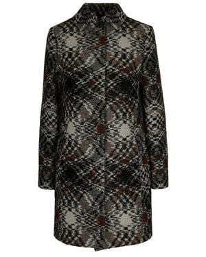 Missoni Gemusterter Mantel - Schwarz