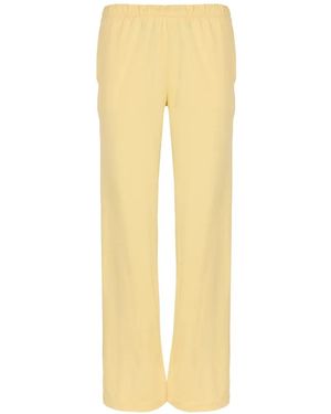 Vuori Halo Elasticated Track Pants - Yellow