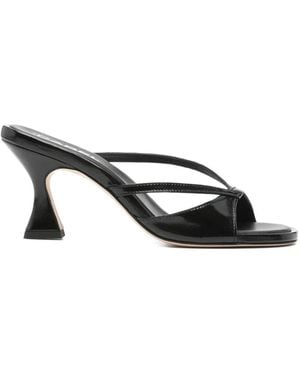 CAREL PARIS Athena Strappy Sandals - Black