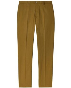 Paul Smith Button Tailored Trousers - Green
