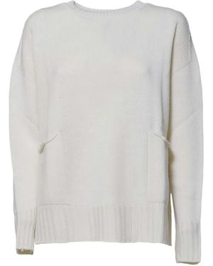 SOLOTRE Trui Met Ronde Hals - Grijs