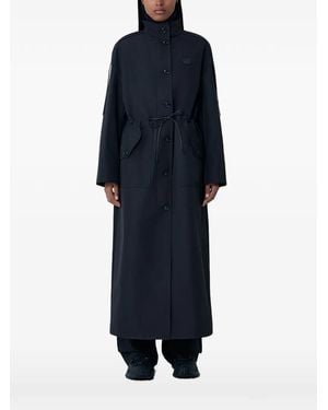 Moncler x Edward Enninful Chubasquero Con Parche Del Logo - Azul