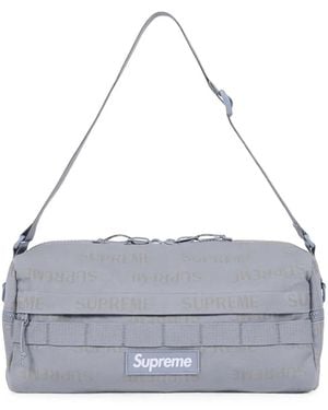 Supreme Gürteltasche Mit Logo-Print - Grau