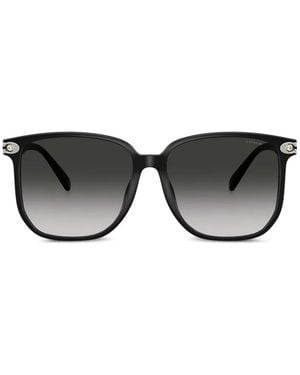 COACH Gradient-Lens Square-Frame Sunglasses - Black