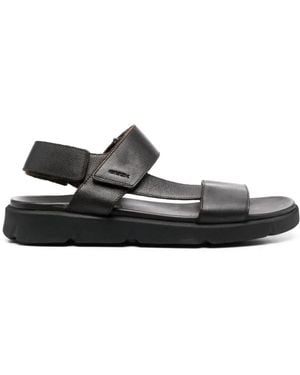 Geox Xand 2S Strappy Sandals - Black