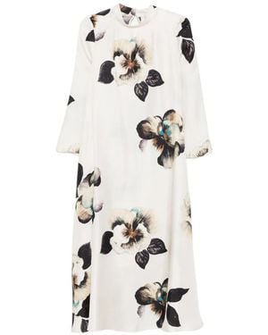 Antonio Marras Floral-Print Dress - White