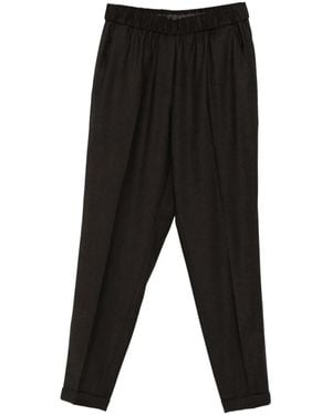 Antonelli Hose mit elastischem Bund - Schwarz