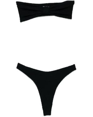 Hunza G Strapless Bikini - Black