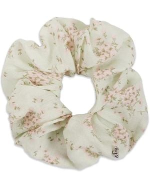Sandro Haargummi Mit Blumenapplikation - Weiß
