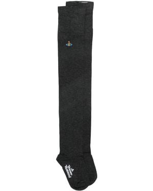 Vivienne Westwood Calzini Uni Over The Knee - Nero