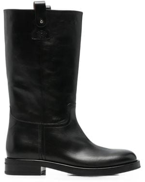 Church's Peyton Round-Toe Boots - Black