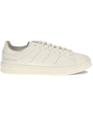 Y-3 Stan Smith Lace-Up Trainers - White