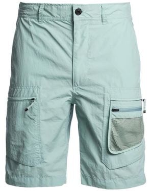 Parajumpers Logo-Patch Cargo Shorts - Blue