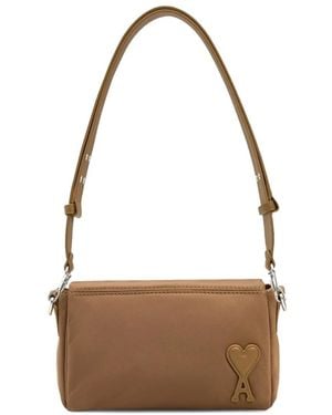 Ami Paris Marcel Schultertasche - Braun