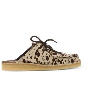 Clarks Mules Dsrtnomad À Imprimé Vache - Multicolour