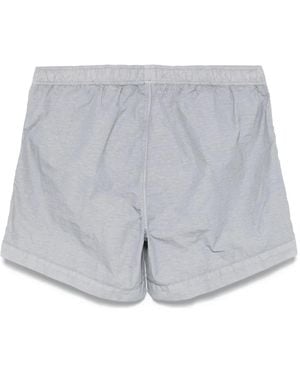 C.P. Company Bañador con detalle Lens - Gris