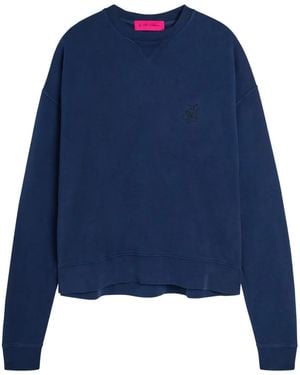 The Elder Statesman Sudadera con cuello redondo - Azul