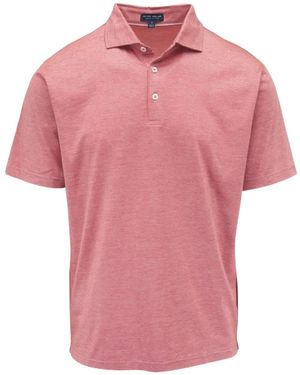 Peter Millar Polo À Col Polo - Pink