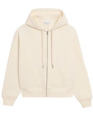 Ami Paris Ami De Coeur Kapuzenjacke - Natur